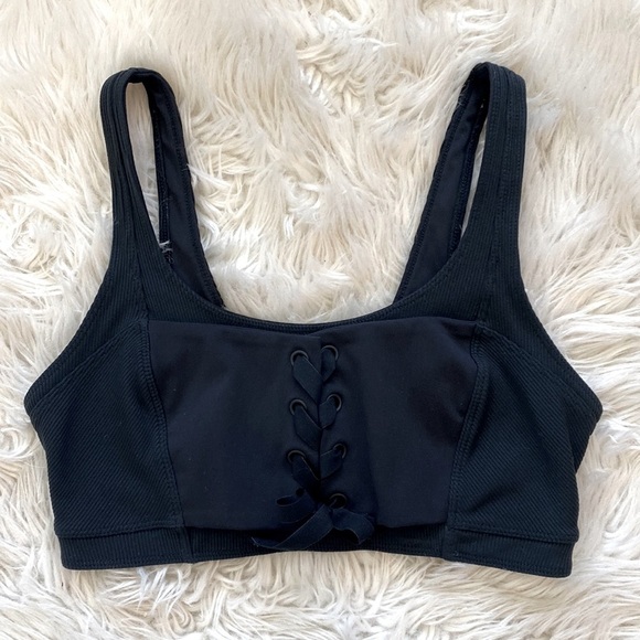Free People Movement Before You Go Lace Up Bra - Picture 7 of 13
